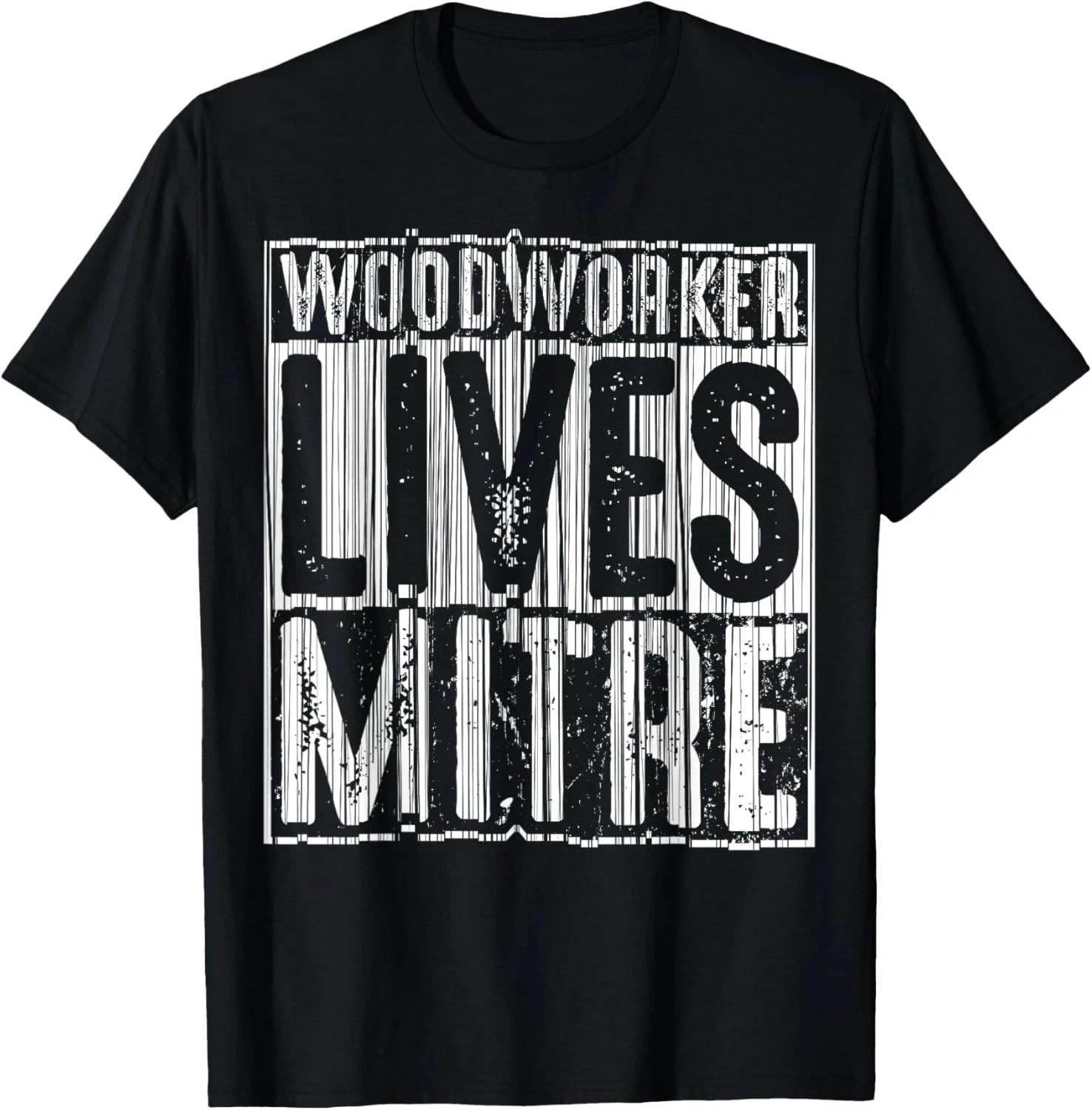 Funny Woodworker Lives Mitre Gift For Men Cute Woodworking Gift Unisex T-Shirt L
Funny Woodworker Lives Mitre Gift For Men Cute Woodworking Gift Unisex T-Shirt L