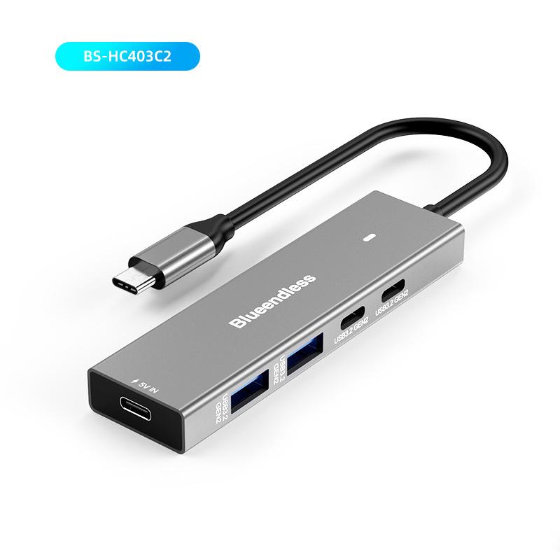 USB-C Hub: 2A+2C USB 3.2 Gen 2 Splitter, 10Gbps, Laptop & Phone Expansion Dock
USB-C Hub: 2A+2C USB 3.2 Gen 2 Splitter, 10Gbps, Laptop & Phone Expansion Dock