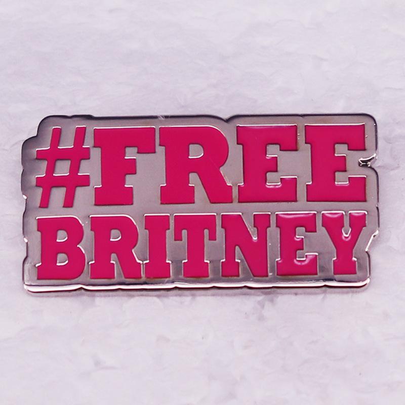 Free Britney Support Brooch
Free Britney Support Brooch