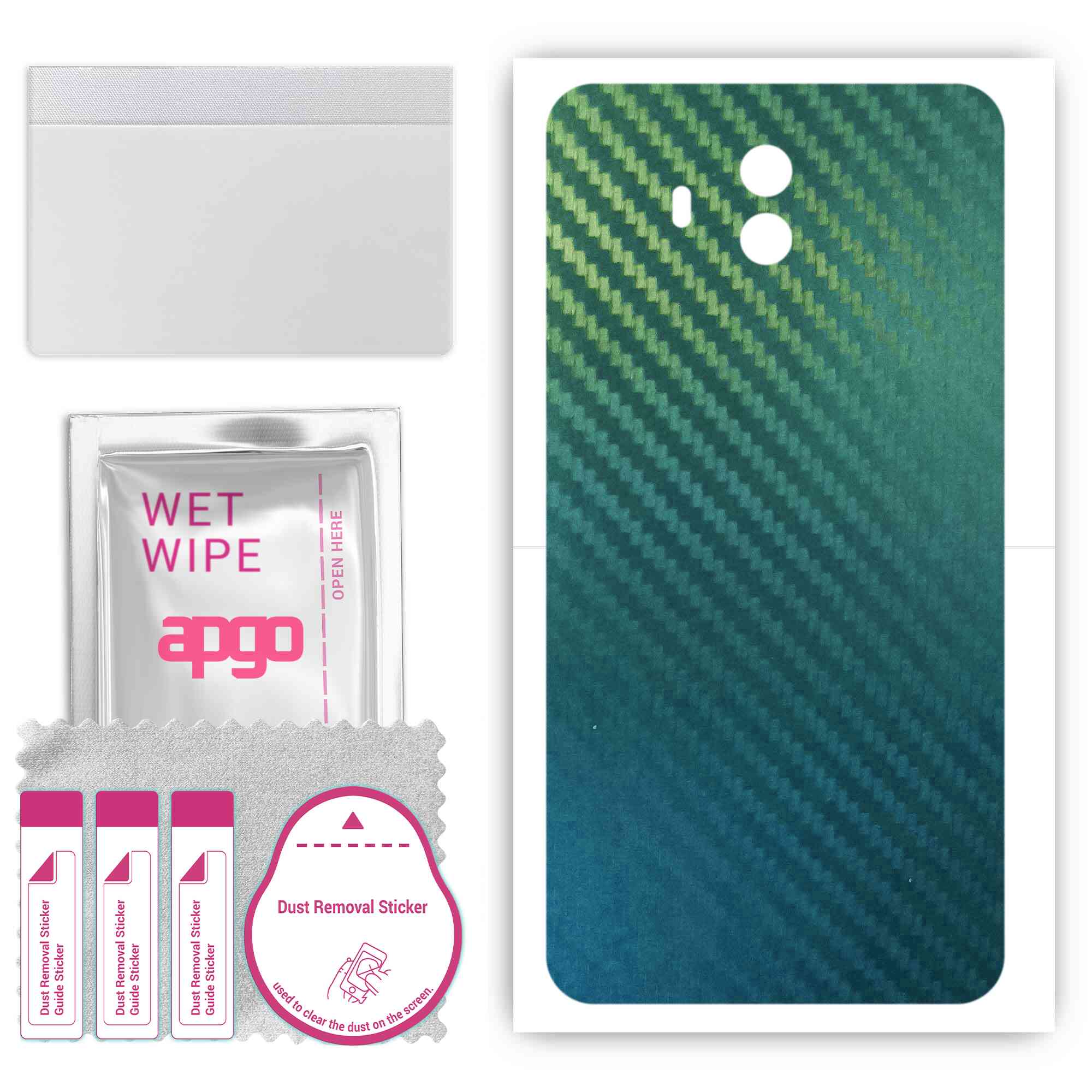 apgo Protective Skin Sticker for the back compatible with Huawei Mate 10, Wrap Film, Foil, Vinyl - Pattern Carbon Chameleon CAKA1
apgo Protective Skin Sticker for the back compatible with Huawei Mate 10, Wrap Film, Foil, Vinyl - Pattern Carbon Chameleon CAKA1