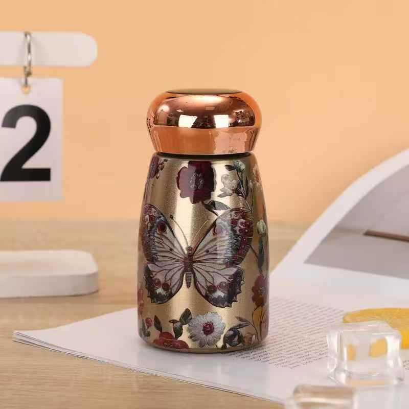 316 stainless steel thermos cup Guochao small mini pocket cup intelligent temperature display accompanying mushroom water cup 230ml
316 stainless steel thermos cup Guochao small mini pocket cup intelligent temperature display accompanying mushroom water cup 230ml