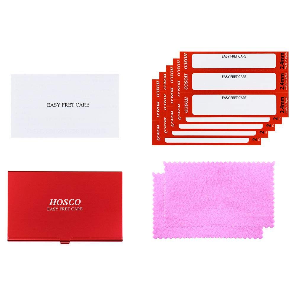 HOSCO Luthiers Tools Easy Fret Care Set for medium frets 2.4mm H-EFC-S24
HOSCO Luthiers Tools Easy Fret Care Set for medium frets 2.4mm H-EFC-S24