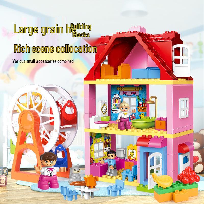 Large Building Blocks Puzzle Toy for Girls, Ages 3-6 - Early Education & Playhouse Gift
Large Building Blocks Puzzle Toy for Girls, Ages 3-6 - Early Education & Playhouse Gift