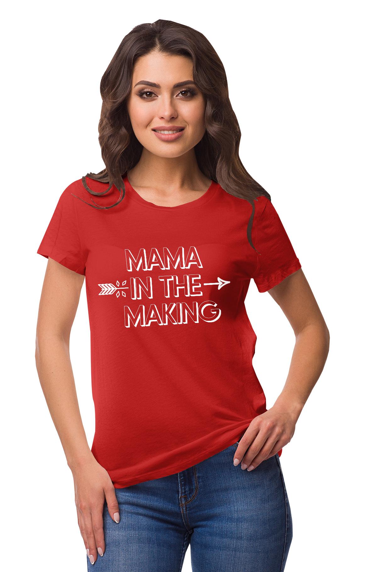 Inkmeso Crew Neck Mama In The Making Graphic Tshirt Short Sleeve Cotton Tee XXL червоний
Inkmeso Crew Neck Mama In The Making Graphic Tshirt Short Sleeve Cotton Tee XXL червоний