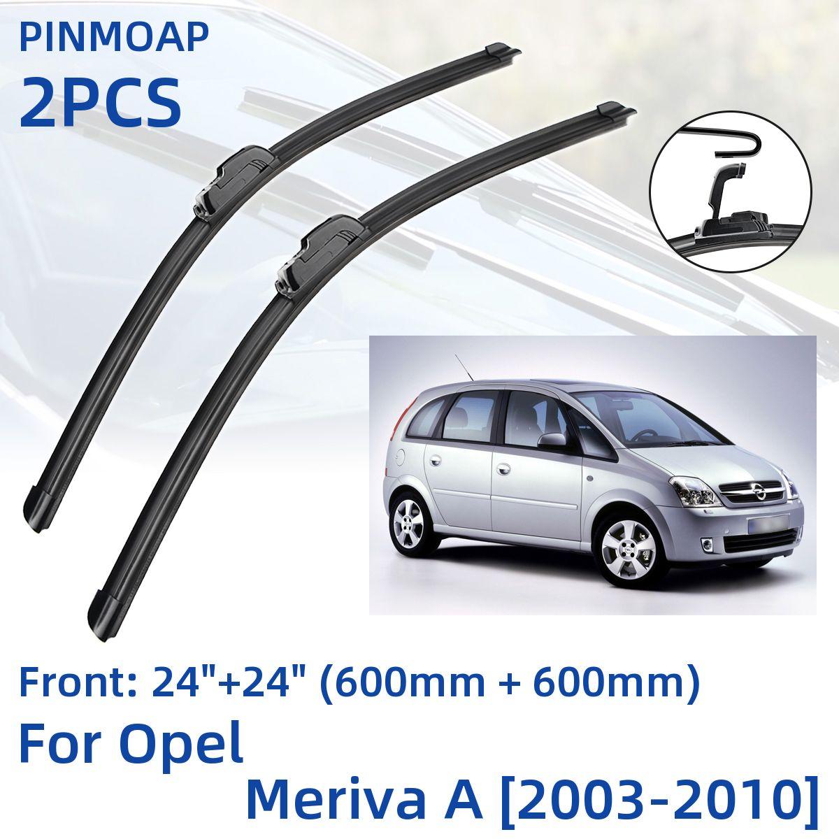 2ШТ Переднее лобовое стекло Стекло Стеклоочиститель Щетки для Opel Meriva A 2003-2010 24 +24 Оконные щетки Режущие аксессуары 2003 2004 2005 2006 2007 2008 200
2ШТ Переднее лобовое стекло Стекло Стеклоочиститель Щетки для Opel Meriva A 2003-2010 24 +24 Оконные щетки Режущие аксессуары 2003 2004 2005 2006 2007 2008 200