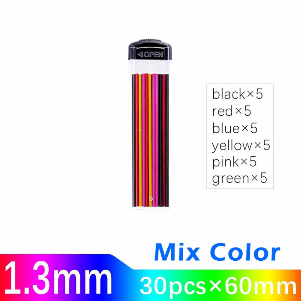 30pcs/Box 1.3mm Automatic Pencil Lead Refill Colored Replaceable Mechanical Pencil Refills Mechanical Pencil Replacement Refill
30pcs/Box 1.3mm Automatic Pencil Lead Refill Colored Replaceable Mechanical Pencil Refills Mechanical Pencil Replacement Refill