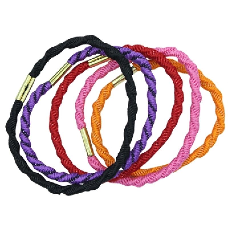 Ponytail Spiral Hair Band 5p
Ponytail Spiral Hair Band 5p