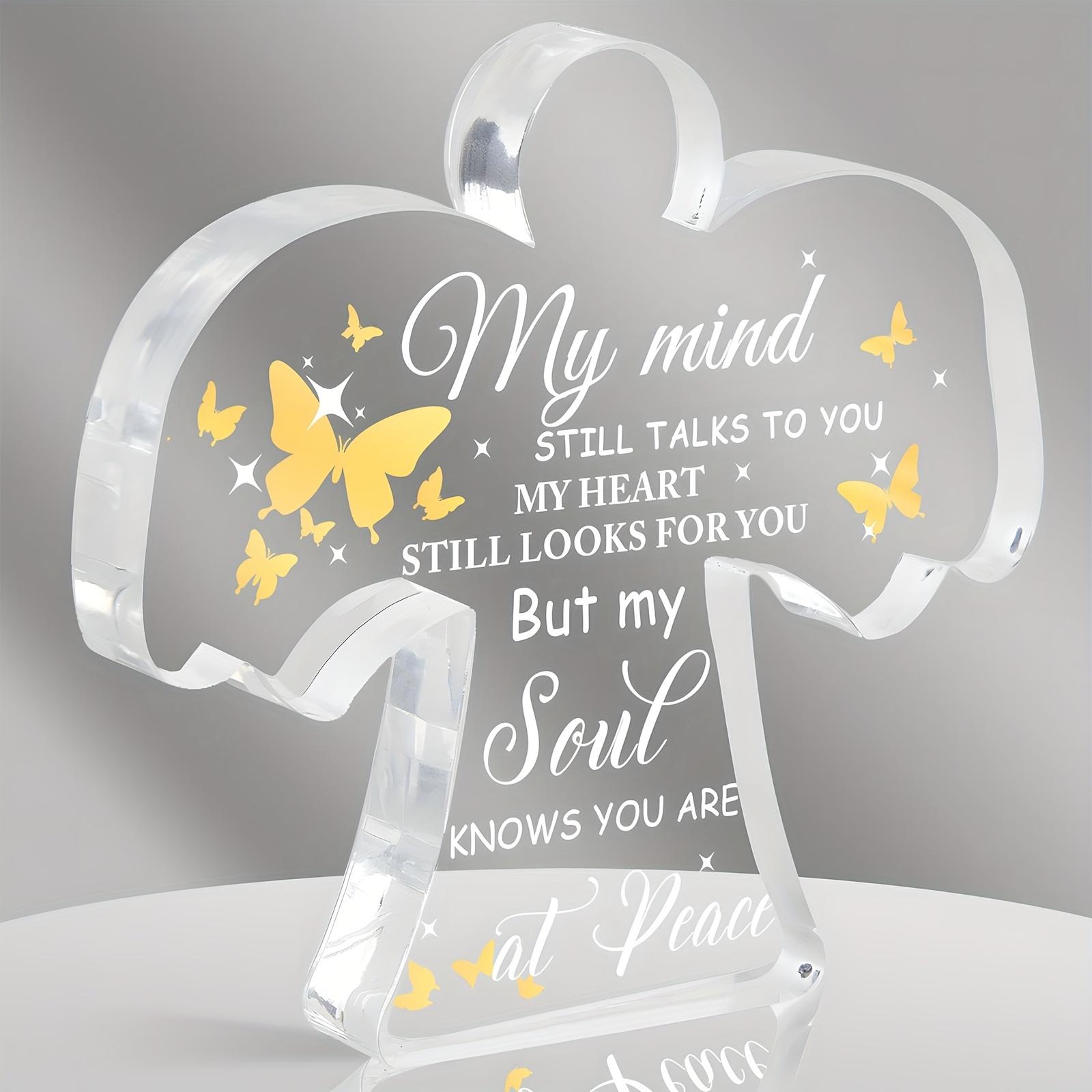 Angel Memorial Keepsake, Sympathy Condolence Gift, Multi-Purpose Desktop Decor Plaque, English Text, Memorial Loss Comfort Present, Nurseries, Home D 10*10cm
Angel Memorial Keepsake, Sympathy Condolence Gift, Multi-Purpose Desktop Decor Plaque, English Text, Memorial Loss Comfort Present, Nurseries, Home D 10*10cm