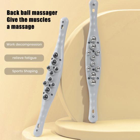 Массажная палочка Yousheng Roller, инструмент для глубокого массажа тканей, удобный массажер для снятия стресса с 360-градусными магнитными стальными шариками
Массажная палочка Yousheng Roller, инструмент для глубокого массажа тканей, удобный массажер для снятия стресса с 360-градусными магнитными стальными шариками