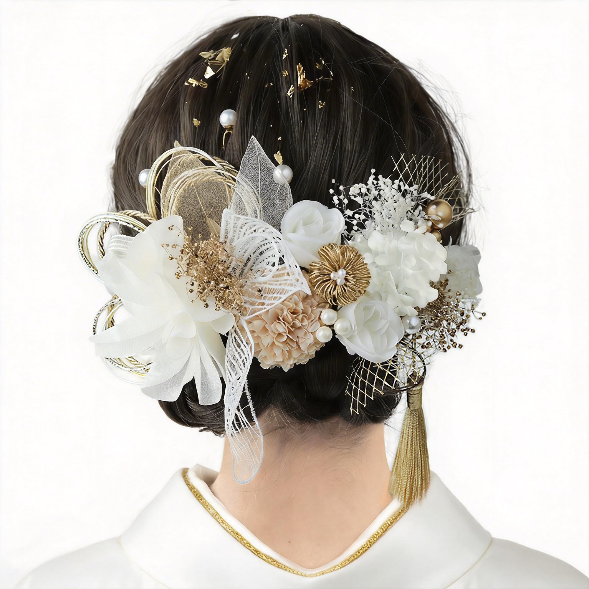 AstraLoom Hair Ornament Set (25 pieces) for Coming-of-Age Ceremony, Hydrangea, Baby s Breath, Artificial Flowers, Dried Flowers, Mizuhiki, Japanese
AstraLoom Hair Ornament Set (25 pieces) for Coming-of-Age Ceremony, Hydrangea, Baby s Breath, Artificial Flowers, Dried Flowers, Mizuhiki, Japanese