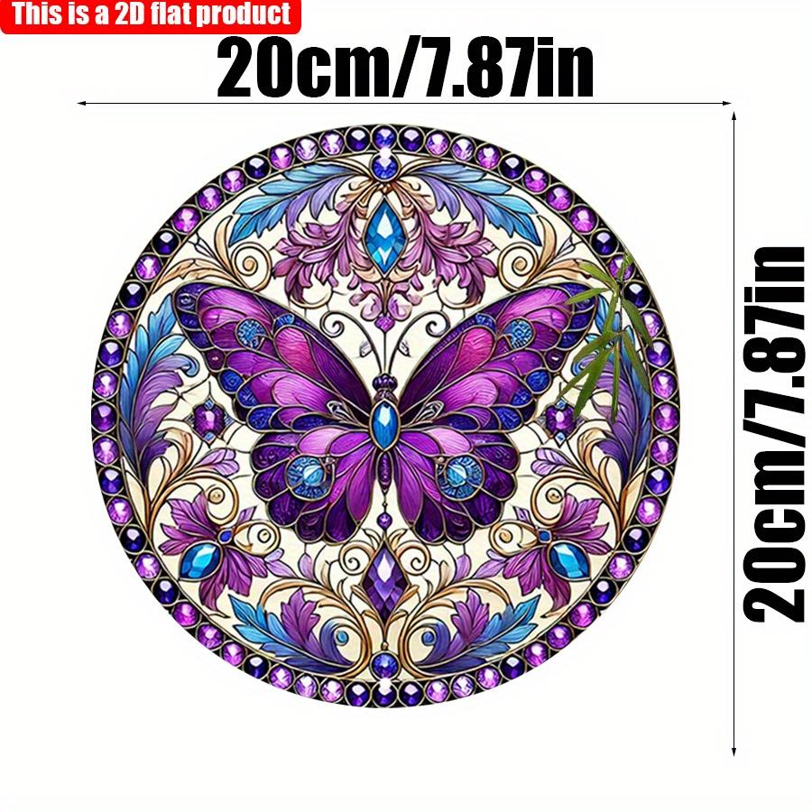 2D плоский 20*20 см 1 шт ретро изысканный фиолетовый дизайн бабочки круглый деревянный знак, аметистовые узоры ностальгический стиль орнамент, идеально подходит для кафе и бара и окна 20*20cm
2D плоский 20*20 см 1 шт ретро изысканный фиолетовый дизайн бабочки круглый деревянный знак, аметистовые узоры ностальгический стиль орнамент, идеально подходит для кафе и бара и окна 20*20cm