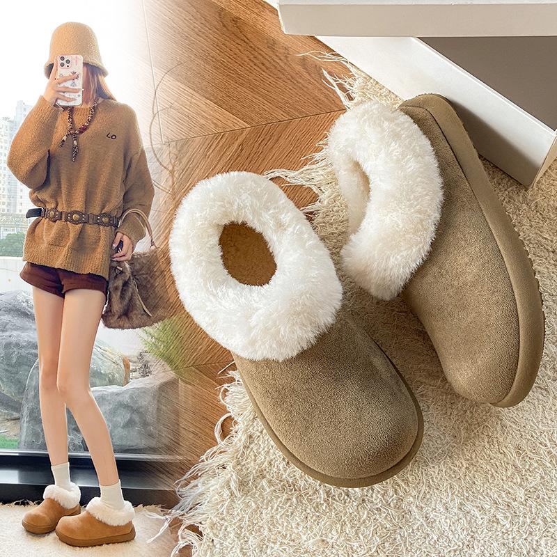 Women s Large Size Soft Sole Winter Warm Anti-slip Fur One Snow Boots Padded Lined Ankle Boots Anti-slip Sports Cotton Boots 35 хакі
Women s Large Size Soft Sole Winter Warm Anti-slip Fur One Snow Boots Padded Lined Ankle Boots Anti-slip Sports Cotton Boots 35 хакі