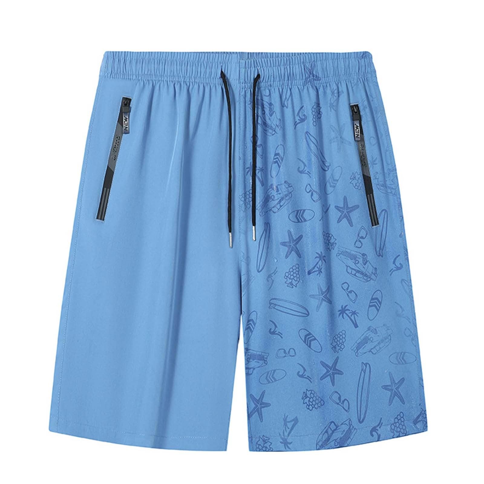 Men s Five-Foot Shorts Summer Quick-Dry Beach Pants Sports Mid-Length Shorts XL небо синє кольору
Men s Five-Foot Shorts Summer Quick-Dry Beach Pants Sports Mid-Length Shorts XL небо синє кольору