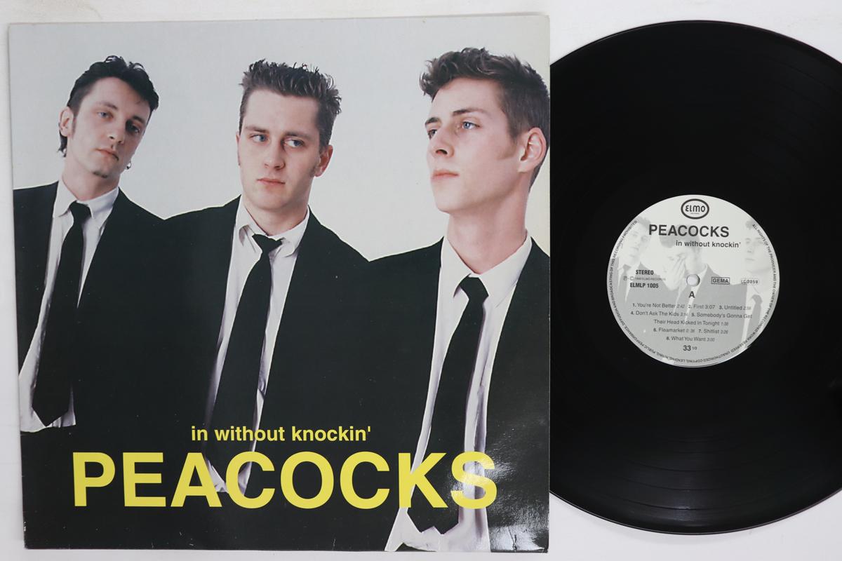 12inch Record PEACOCKS In Without Knockin ELMLP1005 Elmo Records 1998 Germany Rock Used
12inch Record PEACOCKS In Without Knockin ELMLP1005 Elmo Records 1998 Germany Rock Used
