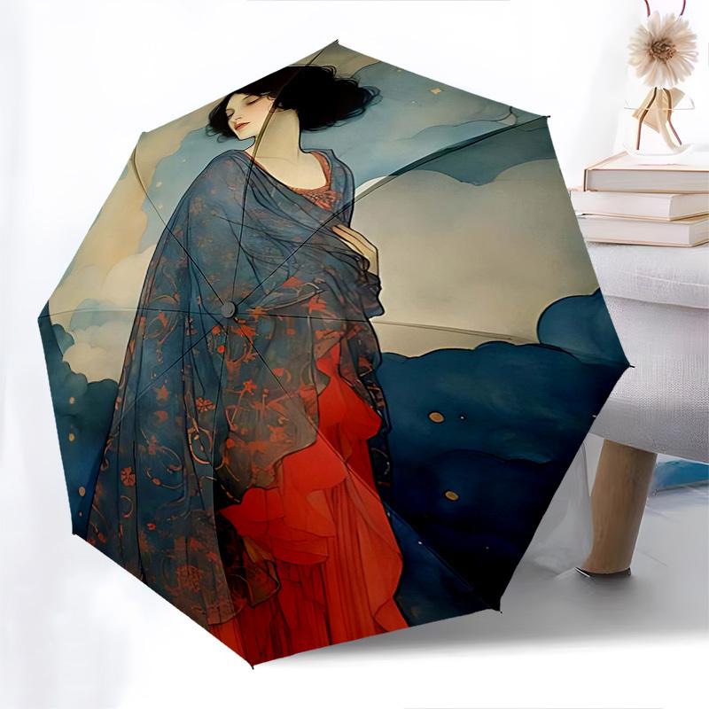 1pc Elegant Floral Print Umbrella, Auto Open Close, Portable 3-Fold Design, 8-Bone Iron Frame, Outdoor, Perfect Gift for Fans, Travelers, Daily Use.B0
1pc Elegant Floral Print Umbrella, Auto Open Close, Portable 3-Fold Design, 8-Bone Iron Frame, Outdoor, Perfect Gift for Fans, Travelers, Daily Use.B0