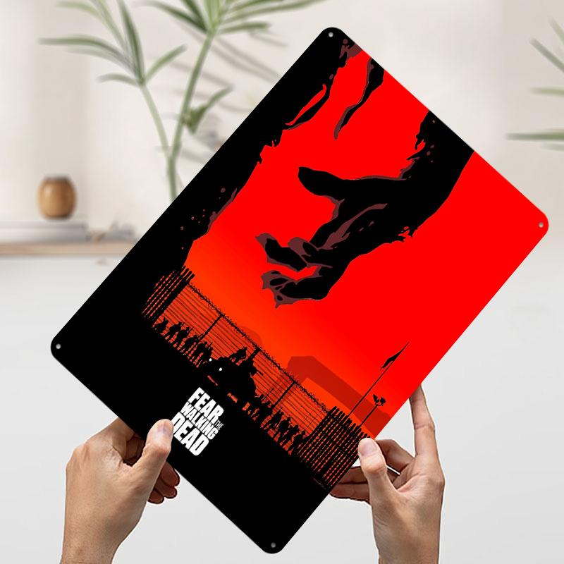 Fear the Walking Dead Tin Plaque Poster Customized Wall Art Retro Vintage Metal Signs for Man Cave Home Decor Items Coffee Bar 7.9x11.8In(20x30cm)
Fear the Walking Dead Tin Plaque Poster Customized Wall Art Retro Vintage Metal Signs for Man Cave Home Decor Items Coffee Bar 7.9x11.8In(20x30cm)