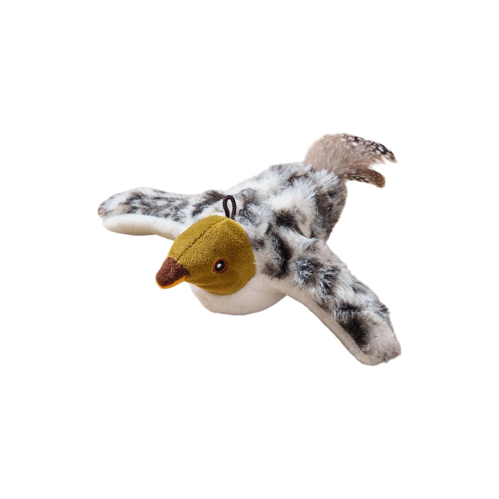 Plush Interactive Flapping Wing Bird Pet Toy with Sound for Cats and Small Animals Soft Durable Material Lightweight Design One Size
Plush Interactive Flapping Wing Bird Pet Toy with Sound for Cats and Small Animals Soft Durable Material Lightweight Design One Size