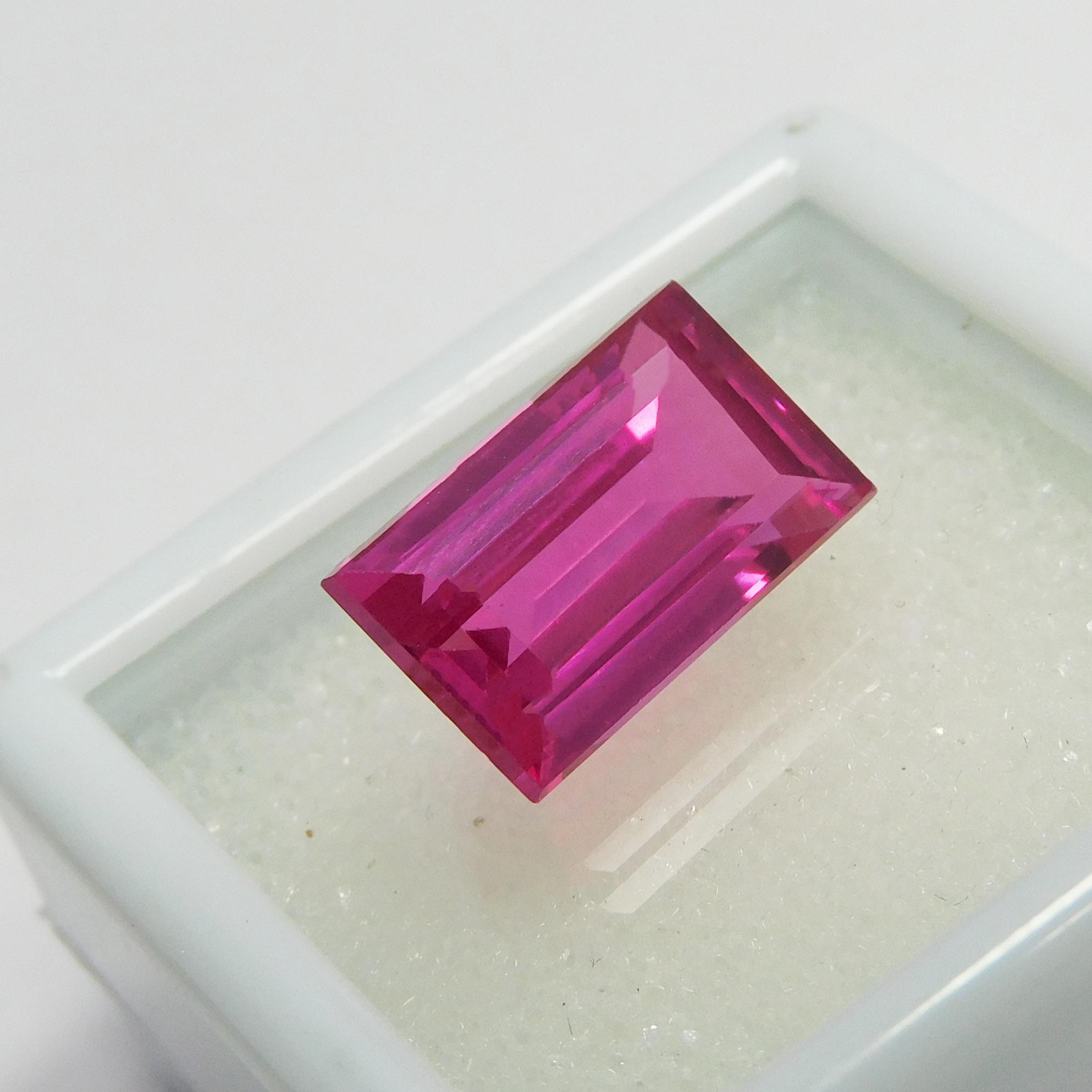 Pink Ruby Natural 5.75 Ct Emerald Cut CERTIFIED Loose Gemstone P-4676-Ra 11.7 mm approx рожевий
Pink Ruby Natural 5.75 Ct Emerald Cut CERTIFIED Loose Gemstone P-4676-Ra 11.7 mm approx рожевий