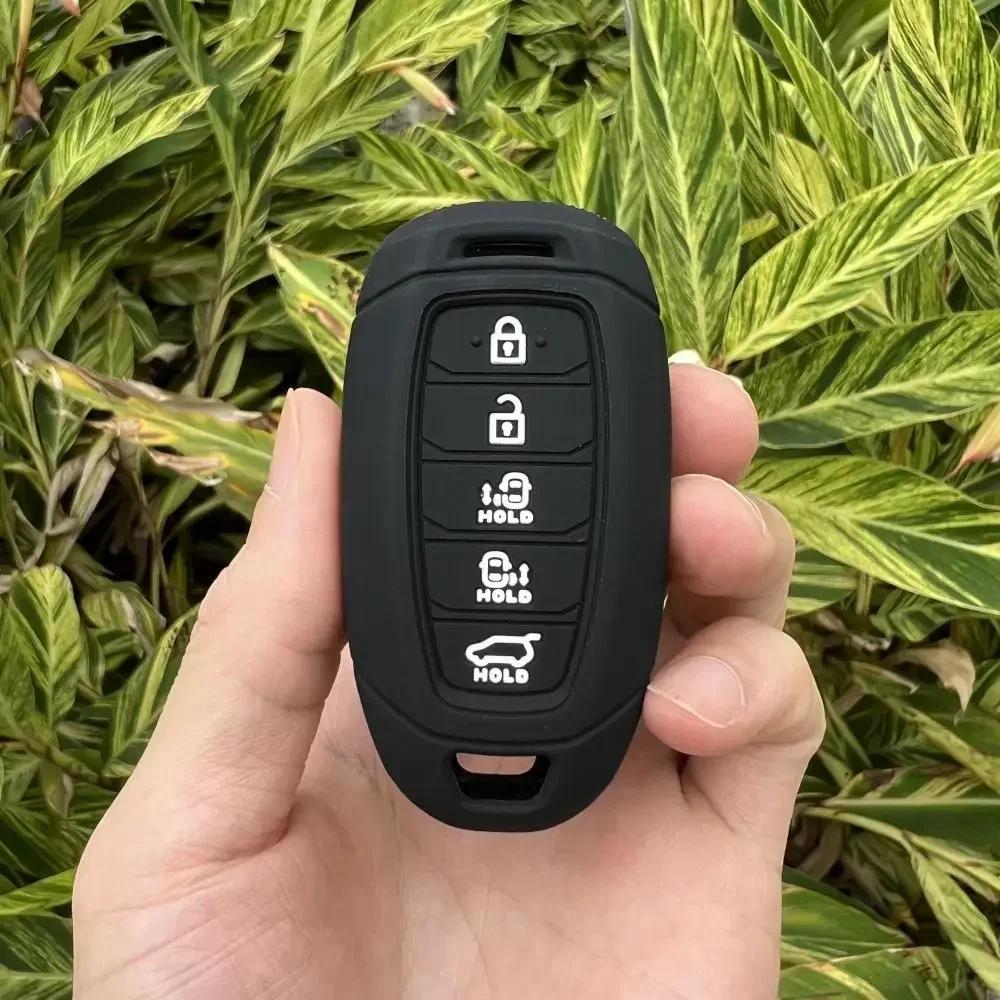 For Hyundai CUSTO 2021 2022 Smart Keyless Go Remote 4 5 Buttons Silicone Car Fob Key Cover Case Protector Keychain Accessories
For Hyundai CUSTO 2021 2022 Smart Keyless Go Remote 4 5 Buttons Silicone Car Fob Key Cover Case Protector Keychain Accessories