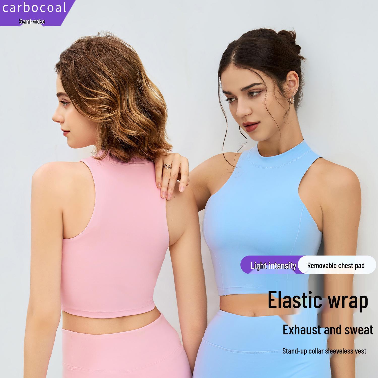 Crossover Style Shock-Absorbing Quick-Dry Women s Yoga Vest: Nude Feeling, Tight Fit, Ideal for Running and Fitness Medium
Crossover Style Shock-Absorbing Quick-Dry Women s Yoga Vest: Nude Feeling, Tight Fit, Ideal for Running and Fitness Medium