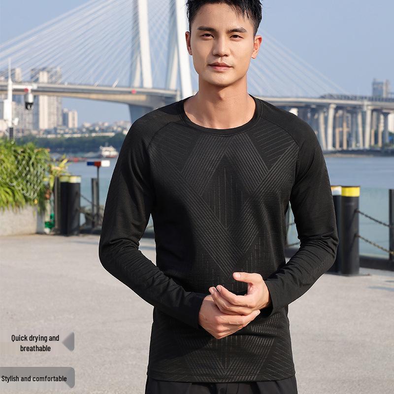 Clearance: Quick-Dry Outdoor Sports T-shirt - Casual, Round Neck, Long Sleeve for Spring & Autumn Fitness Running M темно-сірий
Clearance: Quick-Dry Outdoor Sports T-shirt - Casual, Round Neck, Long Sleeve for Spring & Autumn Fitness Running M темно-сірий