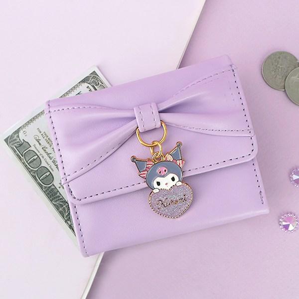 Sanrio Kuromi Кошелек с лентой Point Транспортная карта для монет Монета Банкнота Кошелек с кольцом
Sanrio Kuromi Кошелек с лентой Point Транспортная карта для монет Монета Банкнота Кошелек с кольцом