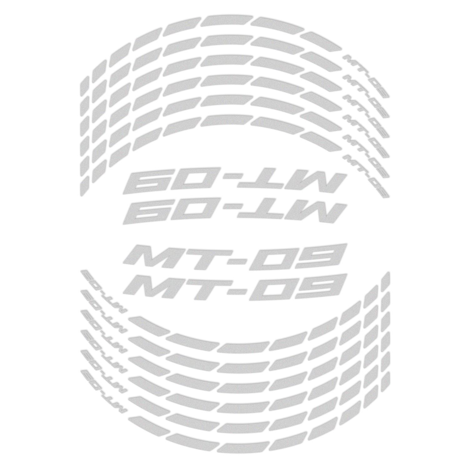 GP Composite Yamaha MT-09 2013-2023 Совместимая полоса на обод, светоотражающая серая 
GP Composite Yamaha MT-09 2013-2023 Совместимая полоса на обод, светоотражающая серая