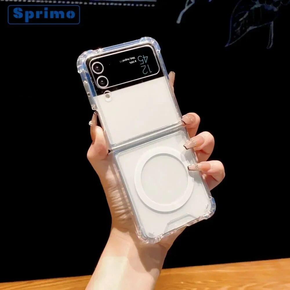 Clear Magnetic For Magsafe Case For Samsung Galaxy Z Flip3 Z Flip4 5g Hard Acrylic Folding Phone Case Shell For Galaxy Z Flip 5
Clear Magnetic For Magsafe Case For Samsung Galaxy Z Flip3 Z Flip4 5g Hard Acrylic Folding Phone Case Shell For Galaxy Z Flip 5