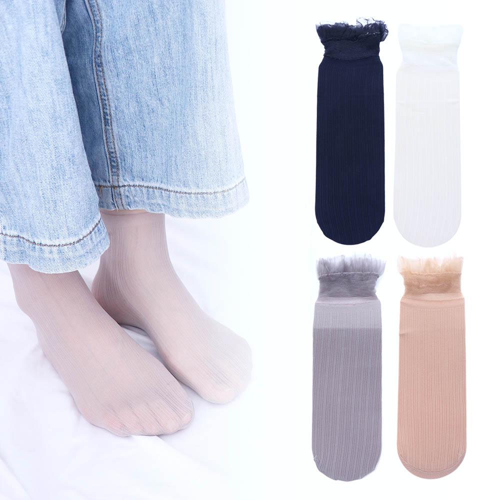 Women Short Solid Color Spring Thin Autumn Lace Side Transparent Women Socks Mesh Socks белый
Women Short Solid Color Spring Thin Autumn Lace Side Transparent Women Socks Mesh Socks белый