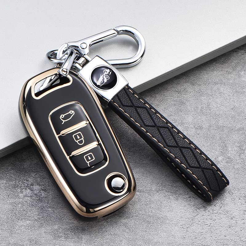 SANRILY Renault Key Case, Key Holder, Key Cover, Protective, Luxury, Durable, Stylish, Black, Compatible with Duster, Megane, Duster, Sandero, Kandu,
SANRILY Renault Key Case, Key Holder, Key Cover, Protective, Luxury, Durable, Stylish, Black, Compatible with Duster, Megane, Duster, Sandero, Kandu,