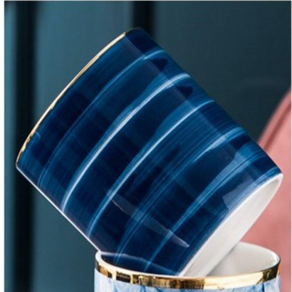 Blue Desk Pen Holder Nordic Style Multifunctional Storage Desk Makeup Brush Holder Home
Blue Desk Pen Holder Nordic Style Multifunctional Storage Desk Makeup Brush Holder Home