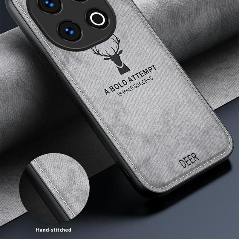 For vivo iQOO 13 5G Case Deer Pattern Cloth Texture PU Leather Hybrid Phone Cover Black
For vivo iQOO 13 5G Case Deer Pattern Cloth Texture PU Leather Hybrid Phone Cover Black