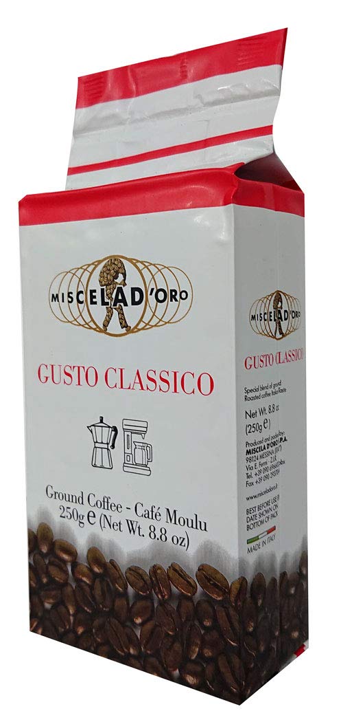 Крепкий эспрессо Gusto Classico 250г Итальянский классический крепкий вкус Espresso Gusto Classico от Miscela d oro
Крепкий эспрессо Gusto Classico 250г Итальянский классический крепкий вкус Espresso Gusto Classico от Miscela d oro