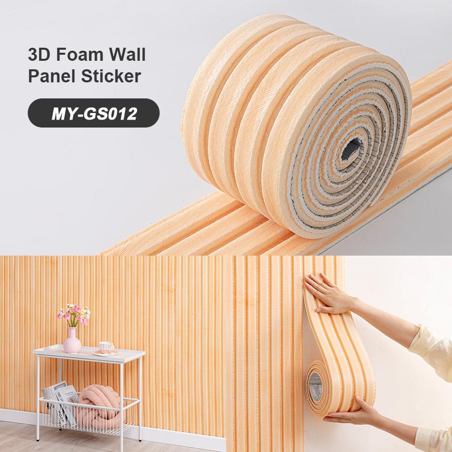 1Roll SXP Foam Wall Sticker 3D Wall Panel 11mm Thick Self Adhesive Skirting Board Wainscoting Suitable for all indoor spaces 16X280Cm
1Roll SXP Foam Wall Sticker 3D Wall Panel 11mm Thick Self Adhesive Skirting Board Wainscoting Suitable for all indoor spaces 16X280Cm
