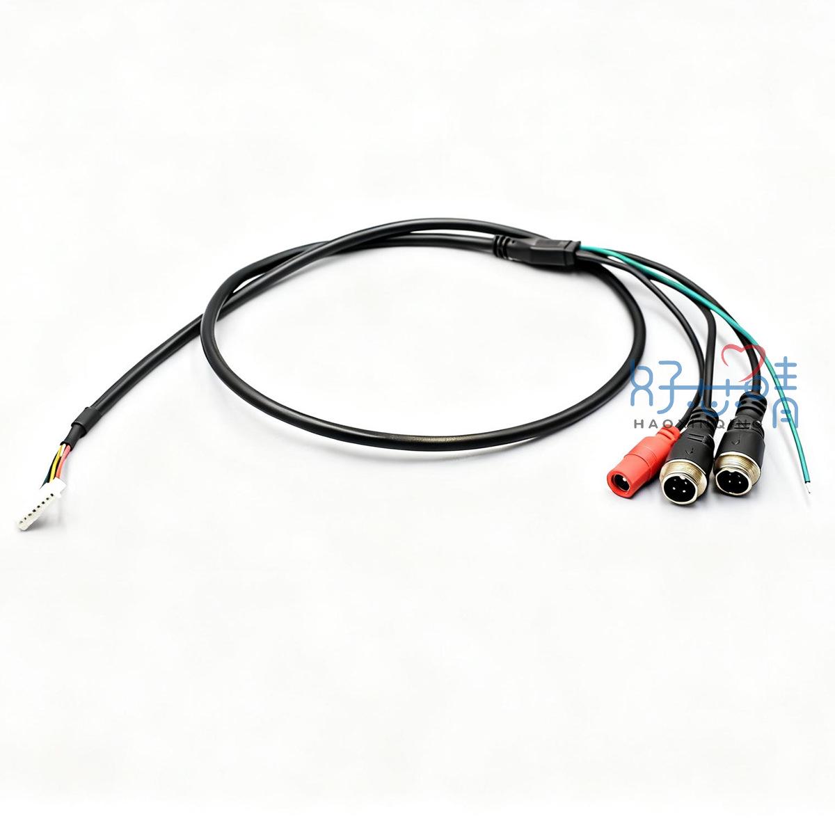 7 Monitor Power Cord with Aviation & DC Connectors - Car HD AHD Signal Driver Board Cable, 0.9m Length
7 Monitor Power Cord with Aviation & DC Connectors - Car HD AHD Signal Driver Board Cable, 0.9m Length
