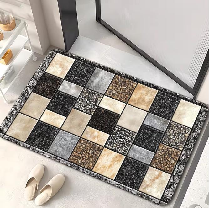 1 Tiger Grid Door Mat Anti Slip Bathroom Mat Suitable for Bedroom Living Room Entrance Camping Picnic Carpet Outdoor Home Mat 40x60cm 16x24 inch
1 Tiger Grid Door Mat Anti Slip Bathroom Mat Suitable for Bedroom Living Room Entrance Camping Picnic Carpet Outdoor Home Mat 40x60cm 16x24 inch