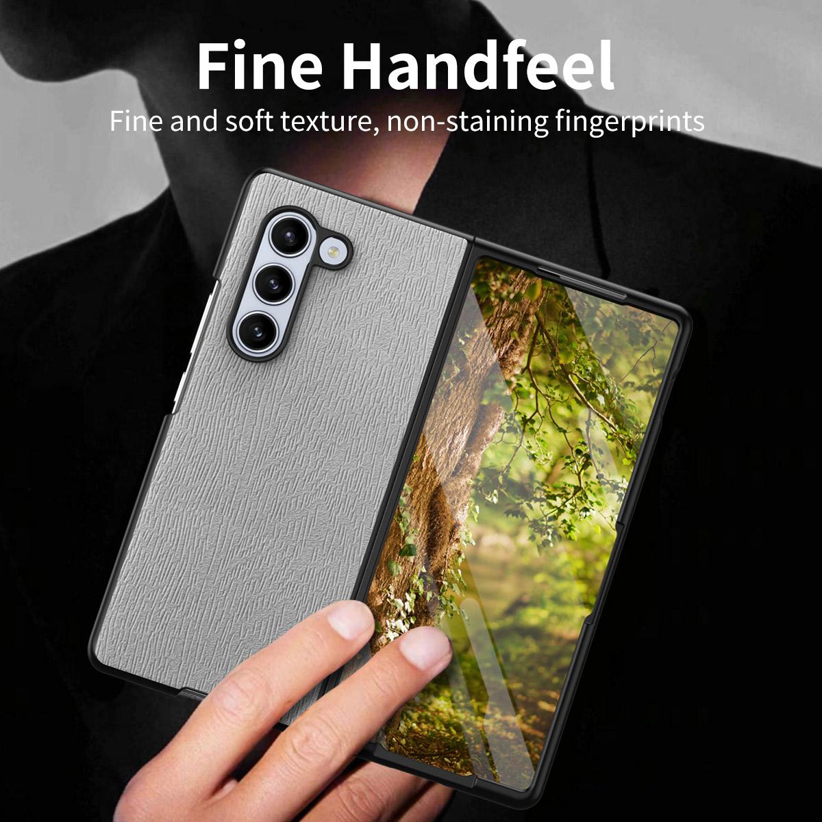 For Samsung Galaxy Z Fold6 5G Case Leather+PC+TPU Hybrid Phone Cover Wood Texture Blue
For Samsung Galaxy Z Fold6 5G Case Leather+PC+TPU Hybrid Phone Cover Wood Texture Blue