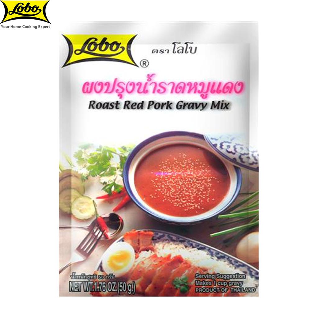 Lobo Roast red Pork Gravy Mix, To be used as gravy on roastred pork / Makes 4-6 servings, 50 g 50 g
Lobo Roast red Pork Gravy Mix, To be used as gravy on roastred pork / Makes 4-6 servings, 50 g 50 g