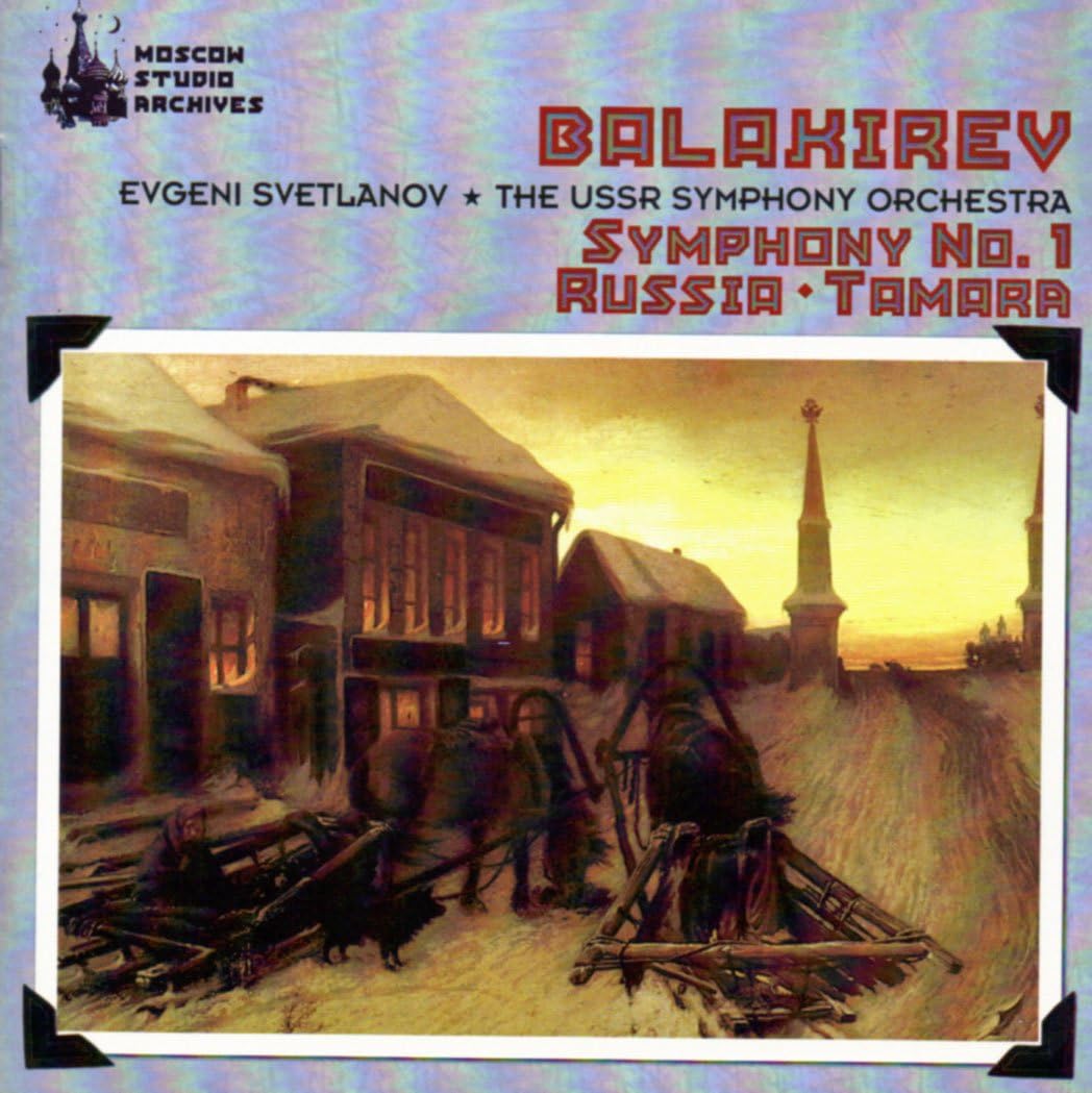 CD SVETLANOV, EVGENI - Balakirev Symphony 1 MOS20013 CDK MOS 2004 US Classical Used
CD SVETLANOV, EVGENI - Balakirev Symphony 1 MOS20013 CDK MOS 2004 US Classical Used