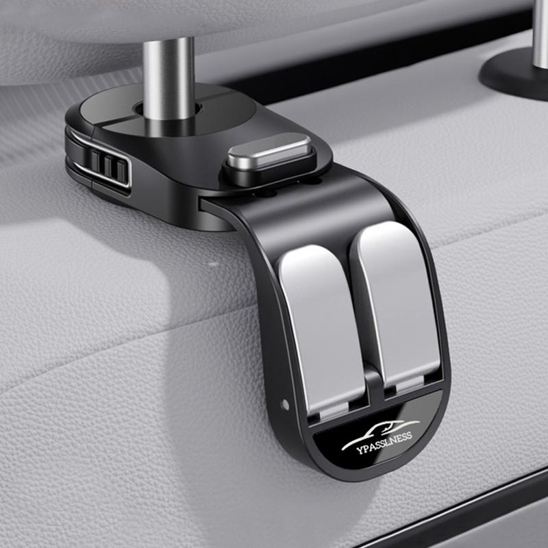 Upgraded car headrest with expandable hook and multifunctional car seat back storage with dual hooks for interior organization a чёрный
Upgraded car headrest with expandable hook and multifunctional car seat back storage with dual hooks for interior organization a чёрный
