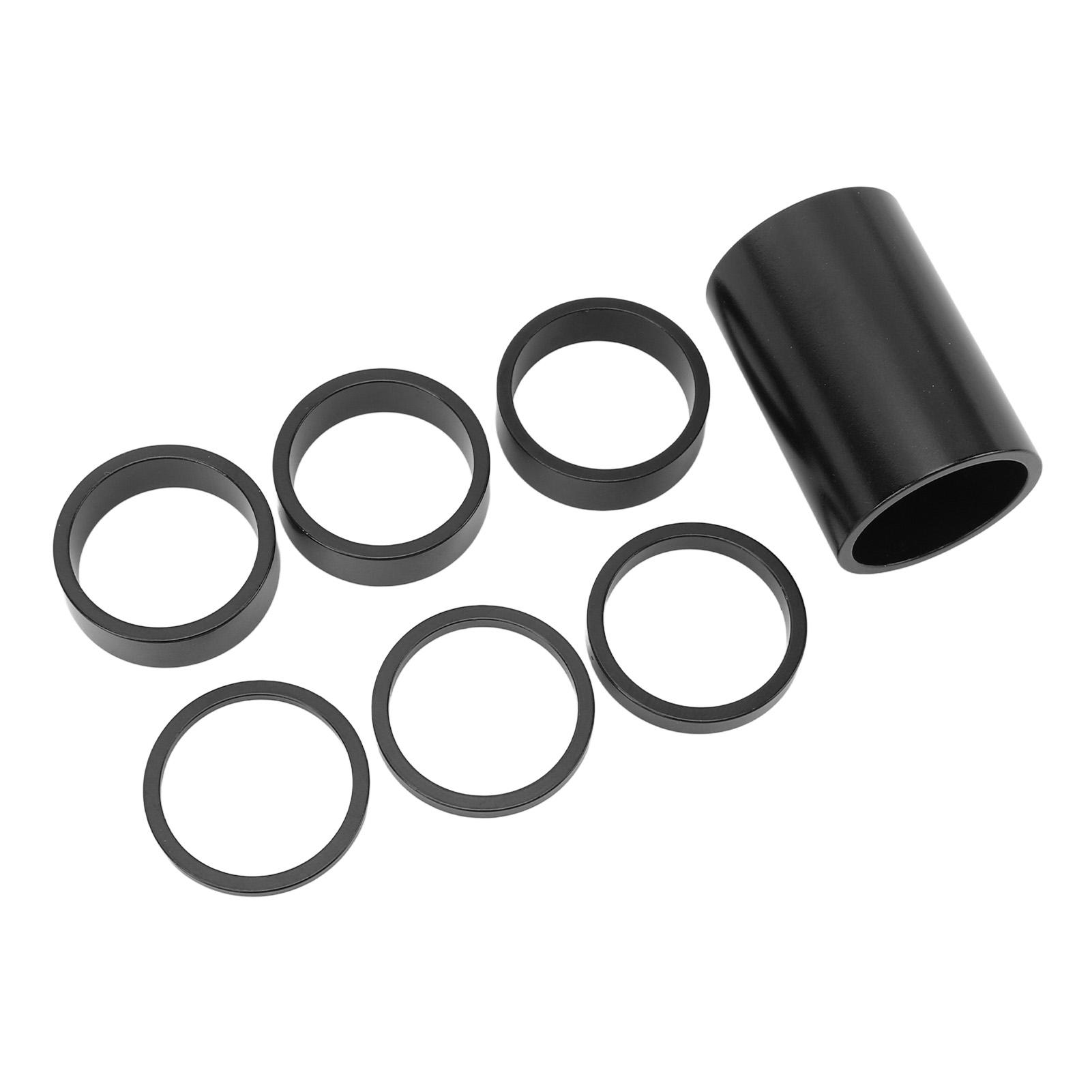 7pcs Aluminum Alloy Bicycle Headset Spacer for 28.6mm Forks 2mm 3mm 5mm 10mm 50mm Bicycle Front Fork Stem Spacers Kit
7pcs Aluminum Alloy Bicycle Headset Spacer for 28.6mm Forks 2mm 3mm 5mm 10mm 50mm Bicycle Front Fork Stem Spacers Kit