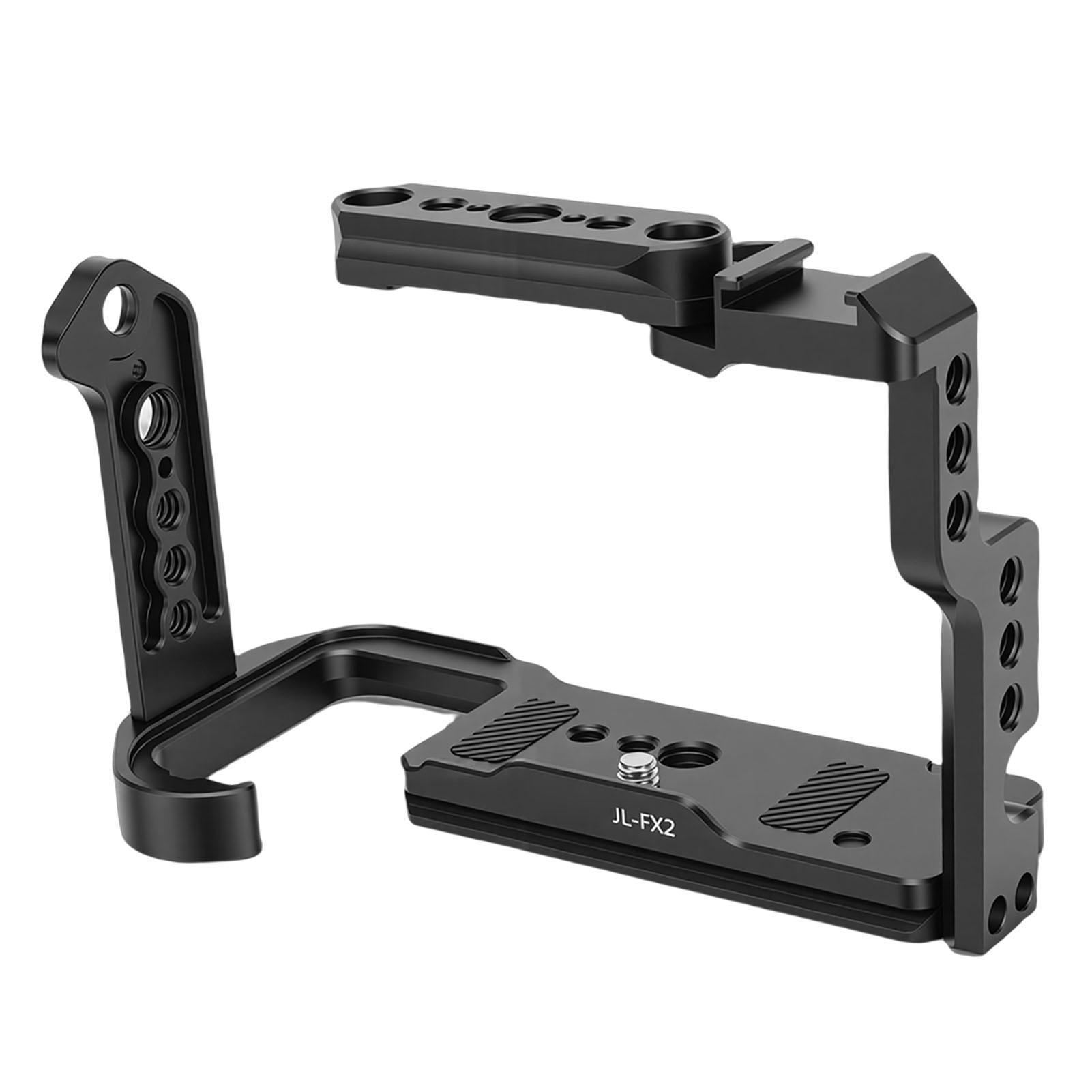 Metal Cage Fit for FX2 Camera Aluminum Alloy Camera Rig Expansion Frame Quick Release Plate
Metal Cage Fit for FX2 Camera Aluminum Alloy Camera Rig Expansion Frame Quick Release Plate