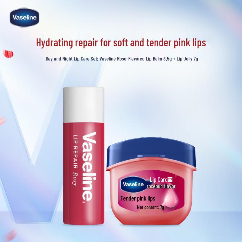 Vaseline Lip Balm Day & Night Set
Vaseline Lip Balm Day & Night Set