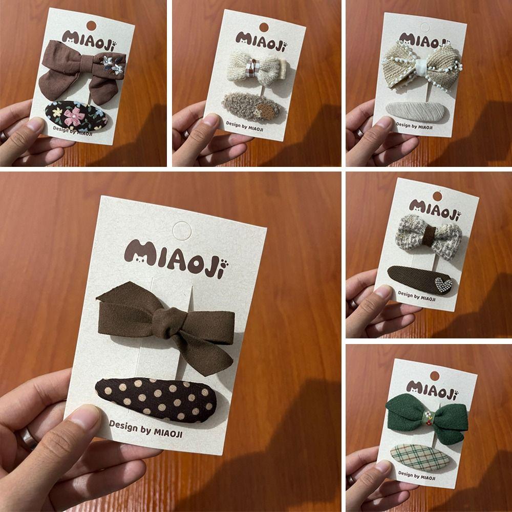 2 шт., модные элегантные заколки с бантом для маленьких девочек, корейская заколка для волос BB
2 шт., модные элегантные заколки с бантом для маленьких девочек, корейская заколка для волос BB