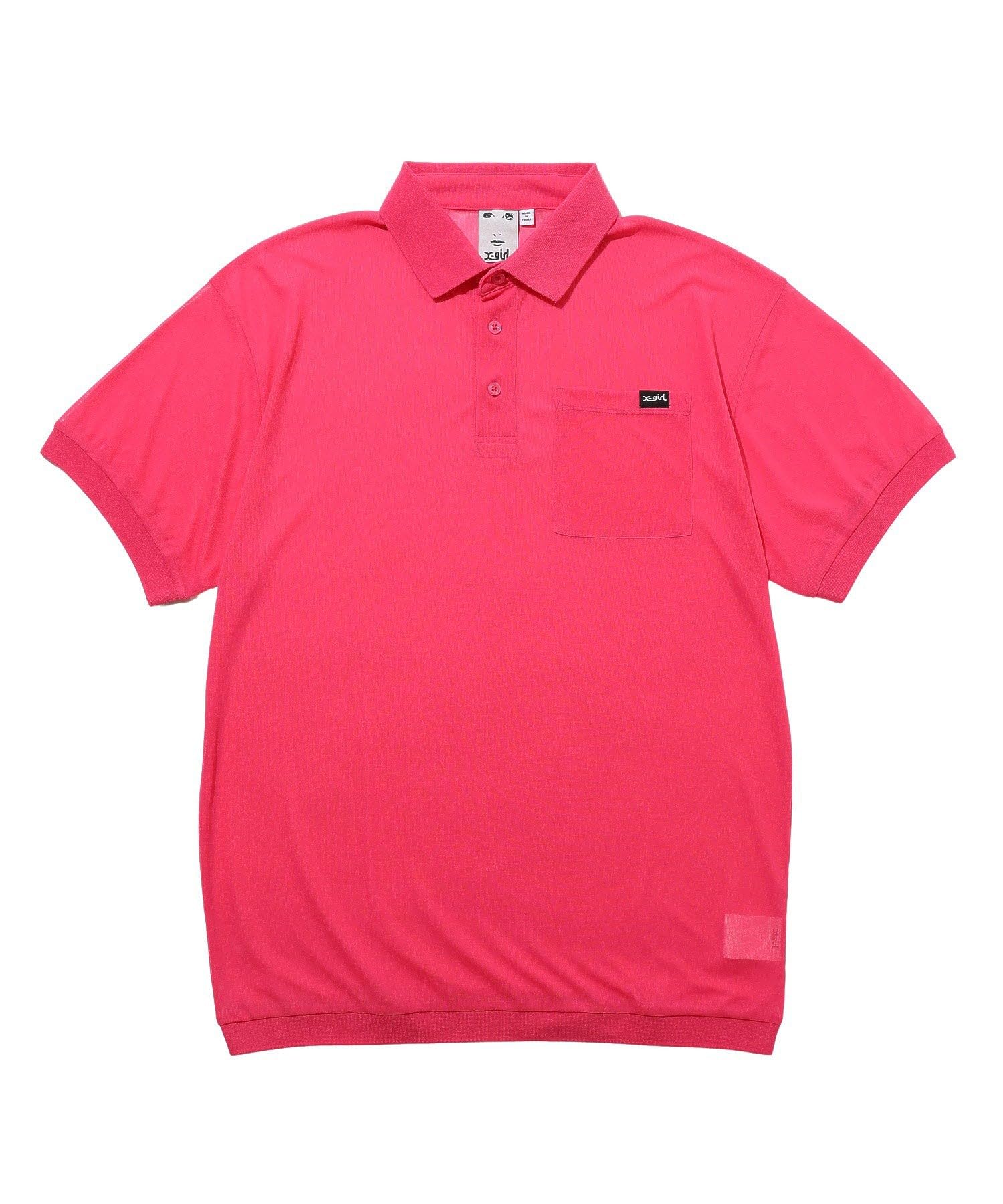 Sheer Polo Top 105242013012 Pink Medium X-girl рожевий
Sheer Polo Top 105242013012 Pink Medium X-girl рожевий