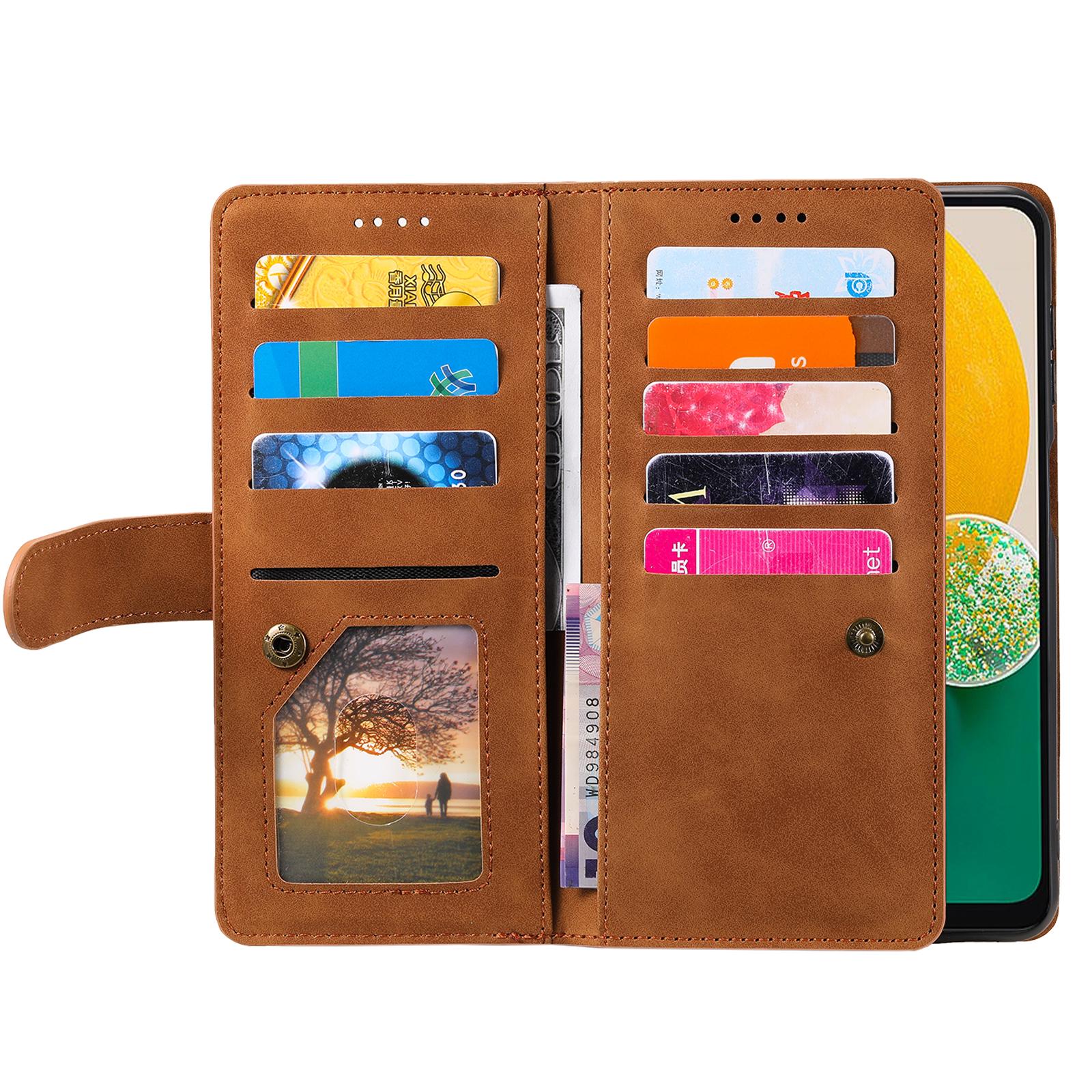 For Samsung Galaxy A26 5G Case PU Leather Phone Cover with Zipper Wallet 9 Card Slots Rose Gold
For Samsung Galaxy A26 5G Case PU Leather Phone Cover with Zipper Wallet 9 Card Slots Rose Gold