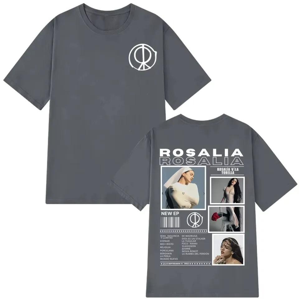 Rosalía LUX Album Tour 2026 Print Unisexs TShirt Unisex ONeck 100Cotton Short Sleeve Y2k Oversized Tee Fans Gifts Concert Merch S
Rosalía LUX Album Tour 2026 Print Unisexs TShirt Unisex ONeck 100Cotton Short Sleeve Y2k Oversized Tee Fans Gifts Concert Merch S