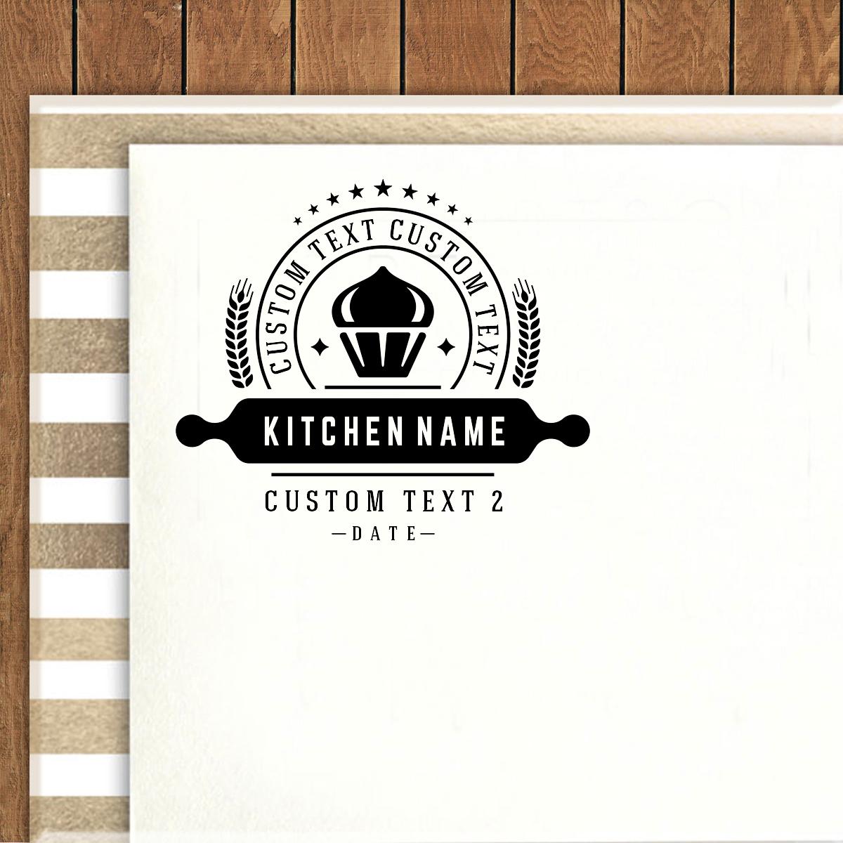 Printtoo Round Custom Text Rubber Stamp Self Inking Chapati Roller Monogram Business Personalized 50 mm Diameter (Approx) чёрный
Printtoo Round Custom Text Rubber Stamp Self Inking Chapati Roller Monogram Business Personalized 50 mm Diameter (Approx) чёрный