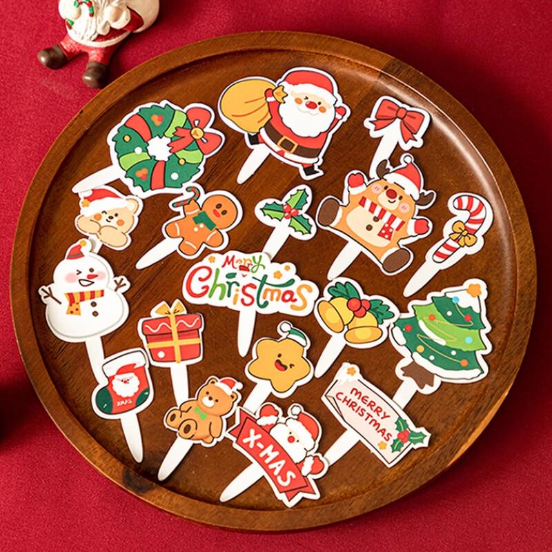 Christmas Cupcake Toppers Decoration Set
Christmas Cupcake Toppers Decoration Set
