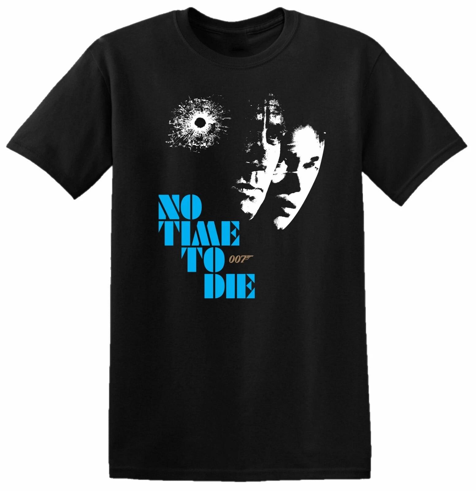 No Time To Die T Shirt James Bond 007 Top Birthday Christmas Men Kids 150
No Time To Die T Shirt James Bond 007 Top Birthday Christmas Men Kids 150